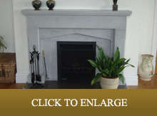 stone fireplaces